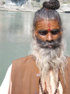One of my nephew Leron's 'brothers' on the banks of the great Ganges